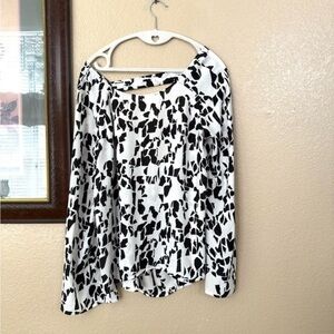 Leith Long Sleeve Top Size Medium